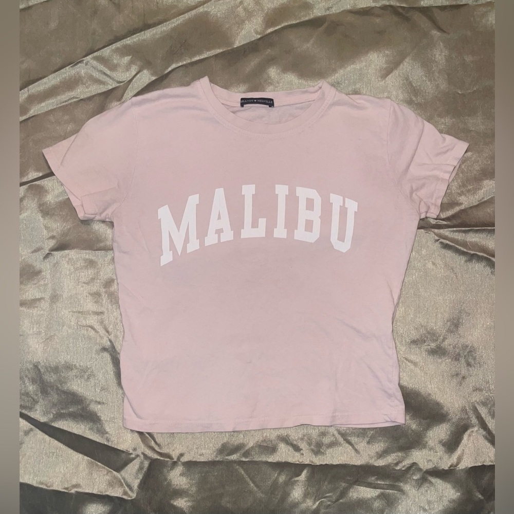 J.Galt/Brandy Melville pink Malibu crop top